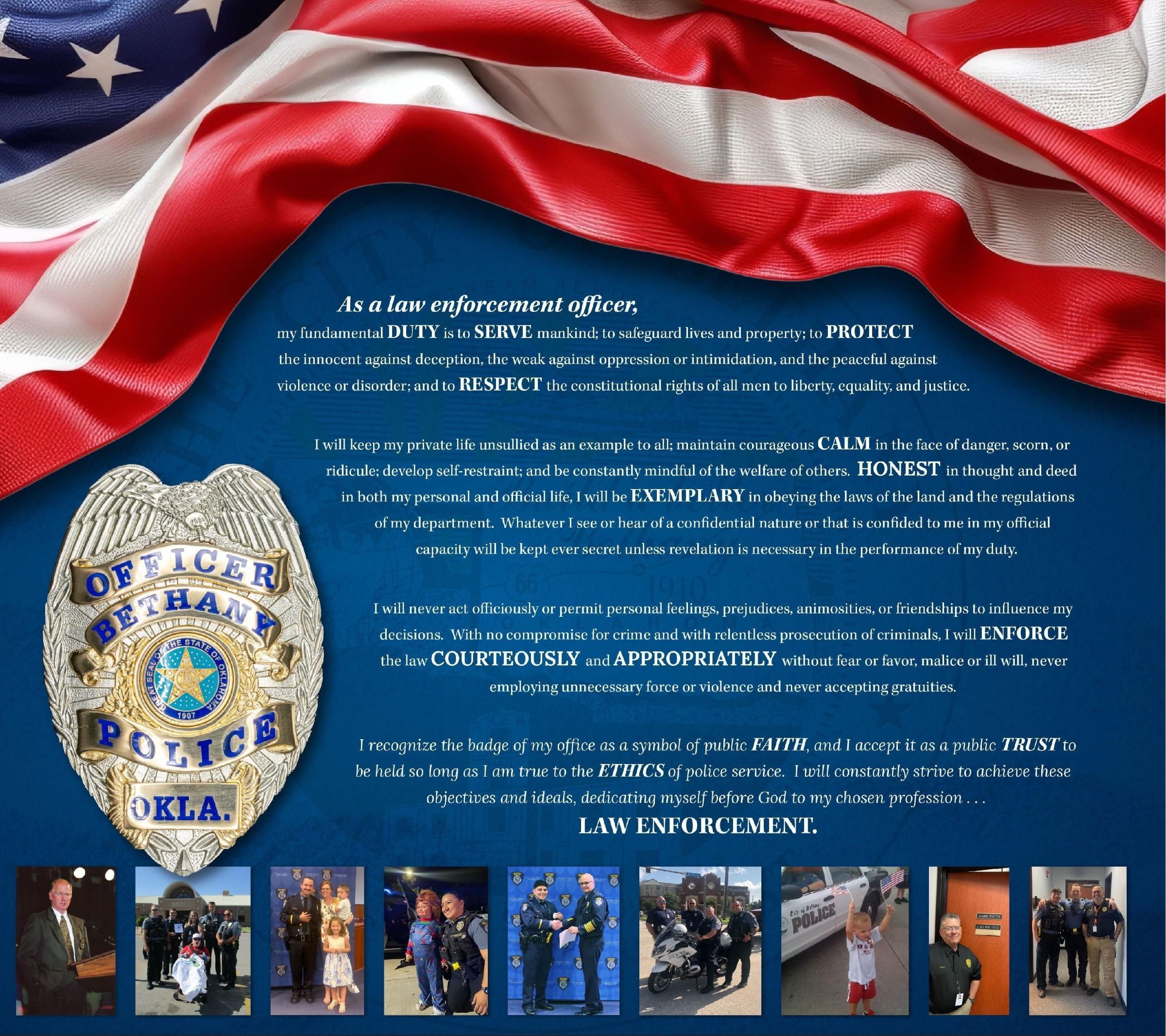 BPD Code of Ethics Wall - Copy - Copy - Copy